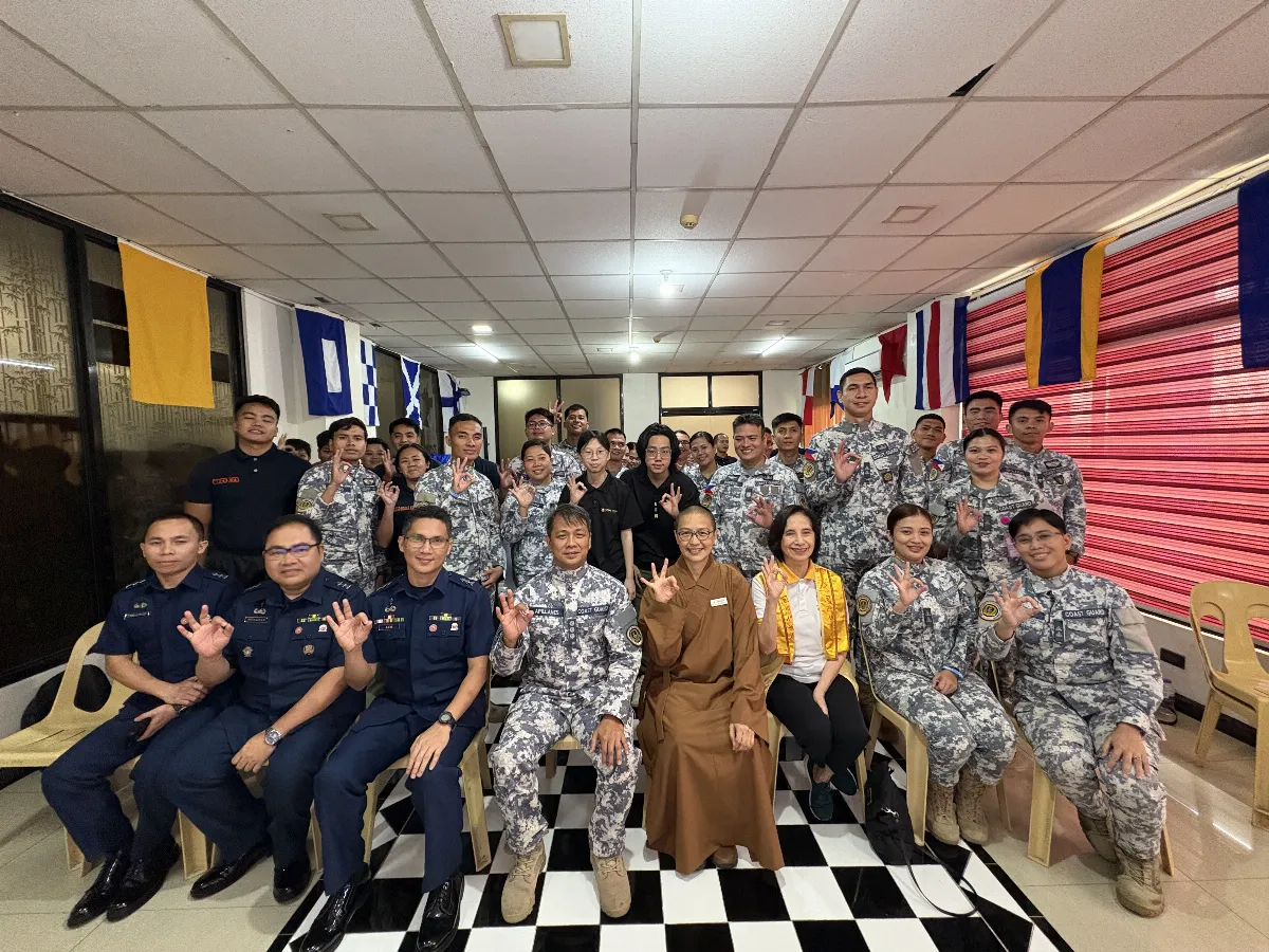 A Mindfulness and TAG Seminar for Safeguarding the Mind at the Philippine Coast Guard Base